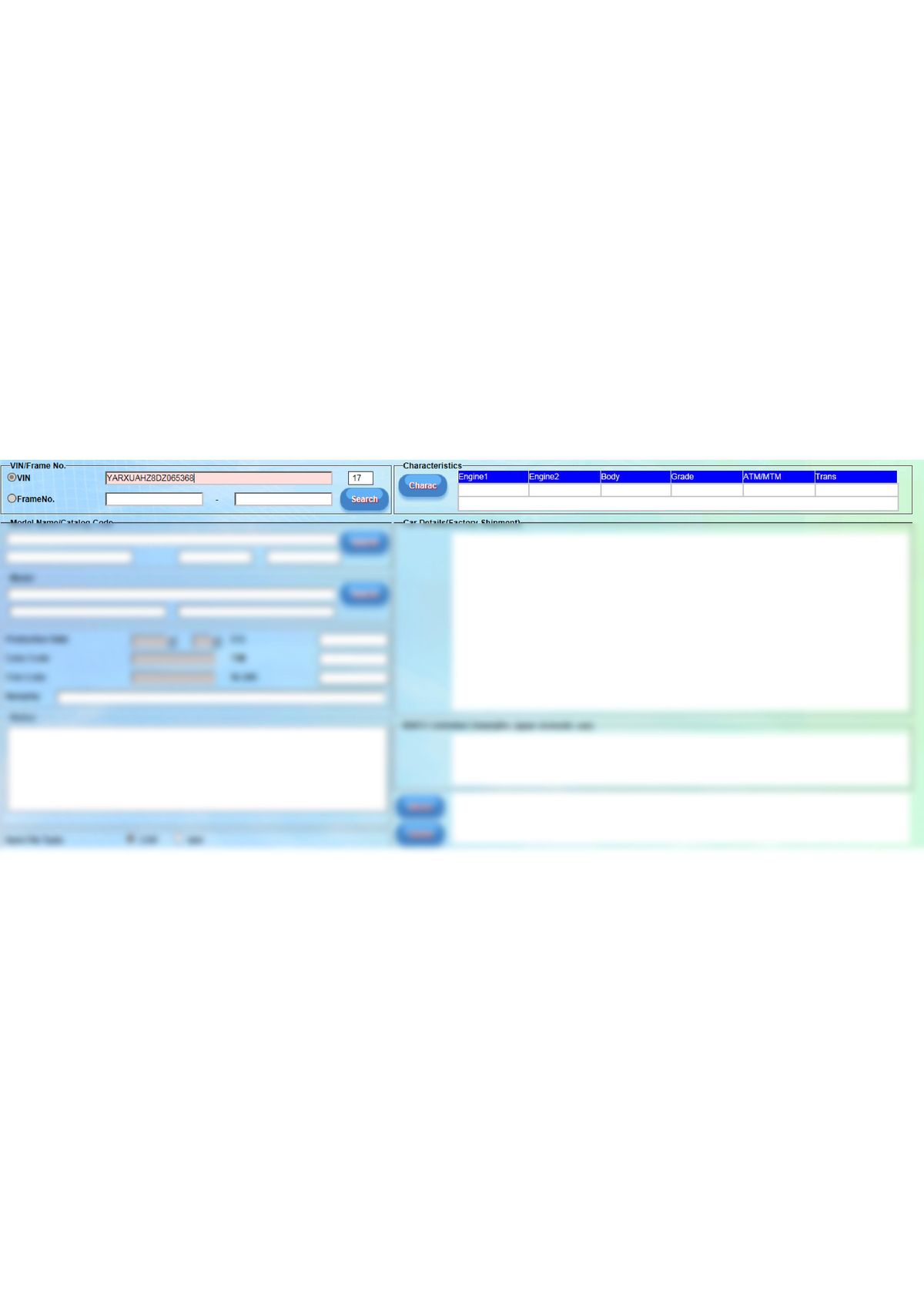 Build Sheet VIN YARXUAHZ8DZ065368
