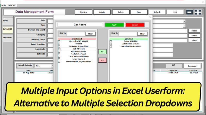 User level security in Excel VBA Multi-Page Userform - Buymeacoffee