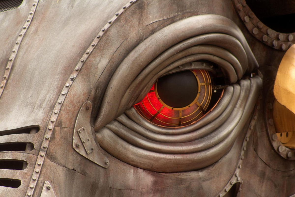 The Eye of the Bull - High resolution photograph file download for printing