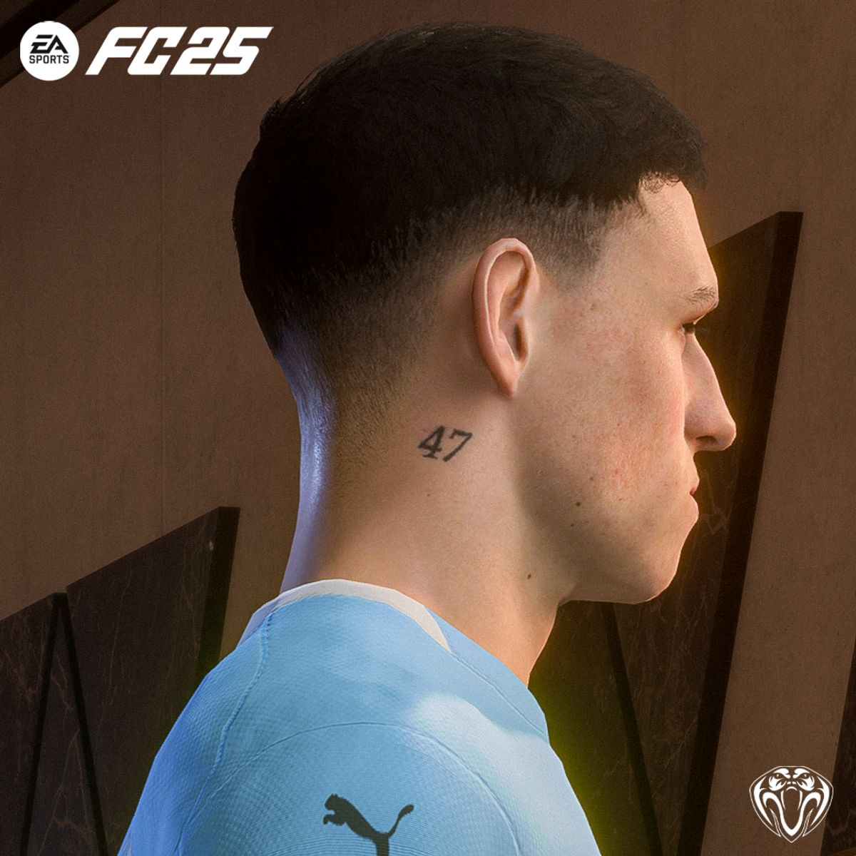 Phil Foden Face For FC25