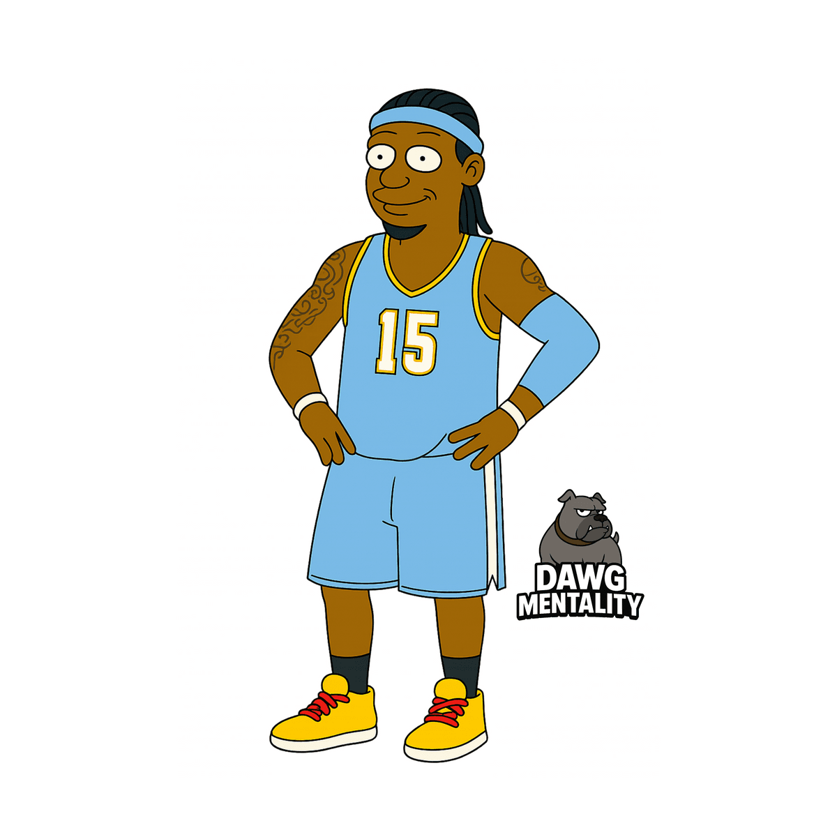 Young Melo Sticker