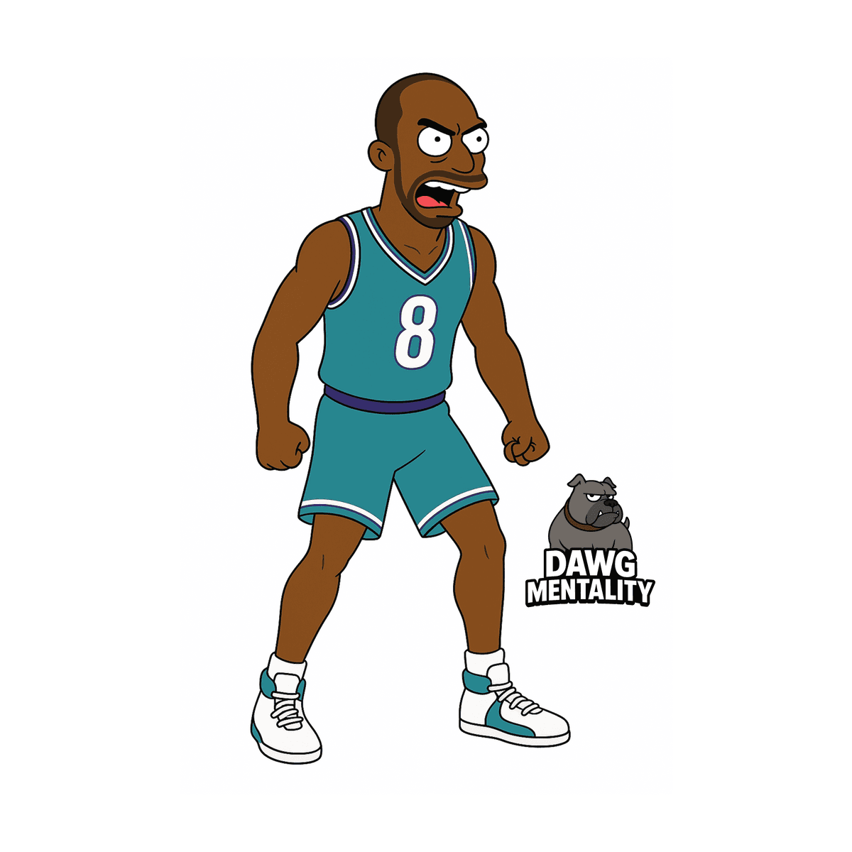 Charlotte Kobe Sticker