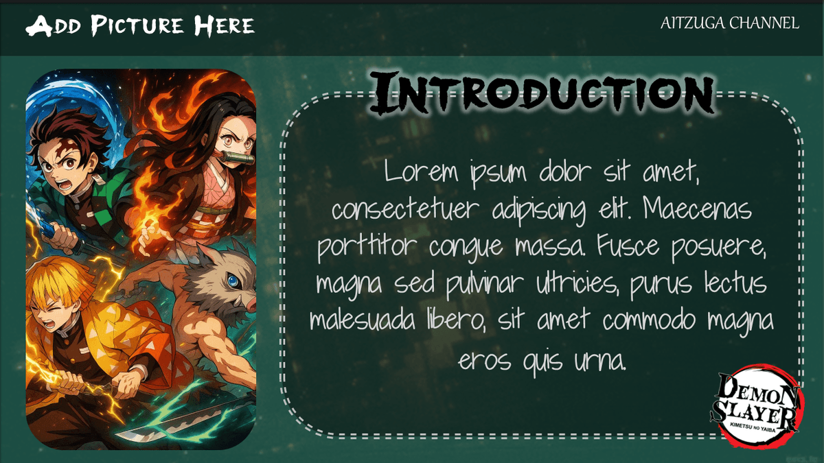 DEMON SLAYER PPT FULL