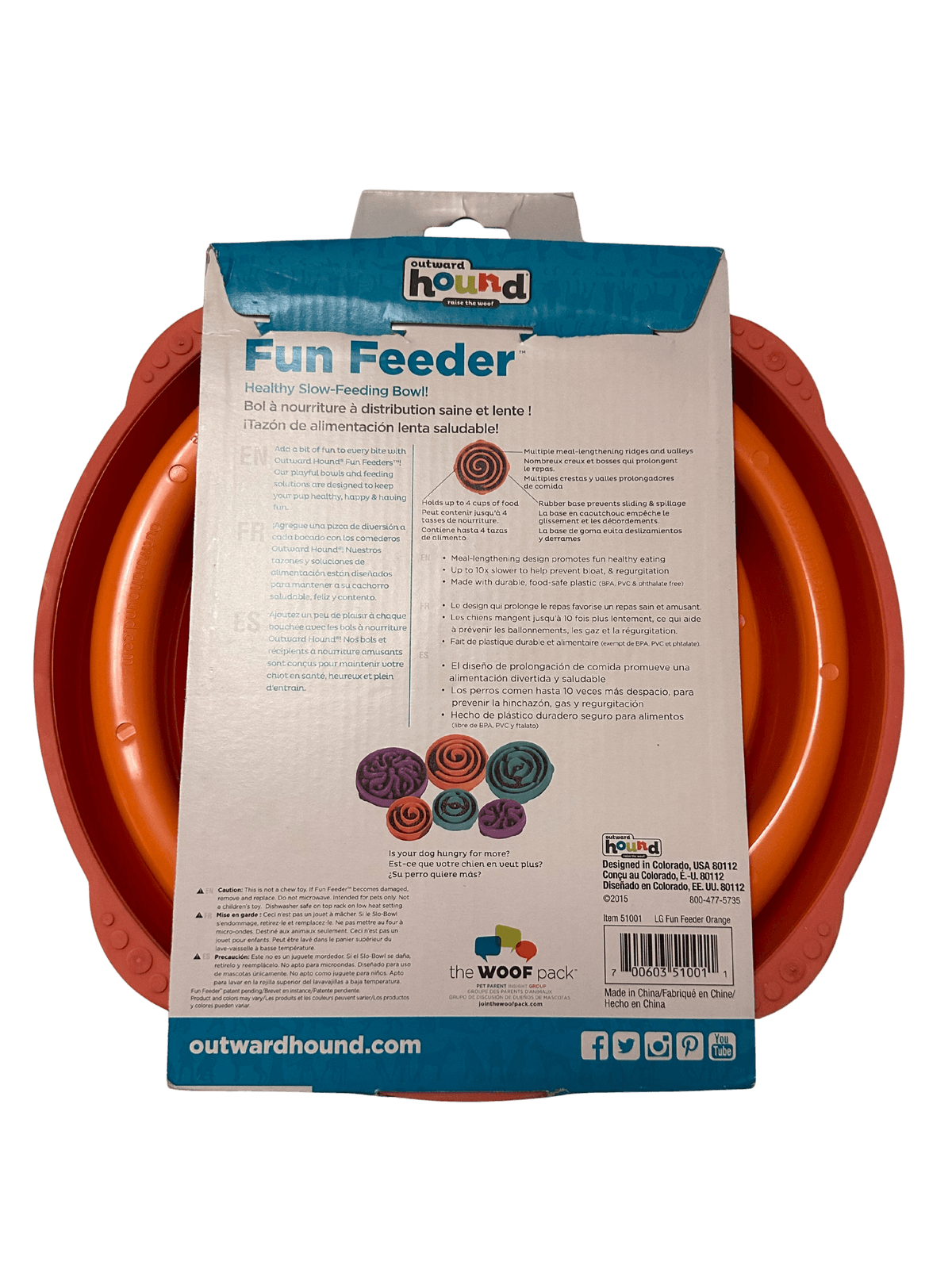 Outward Hound Fun Feeder (Large)