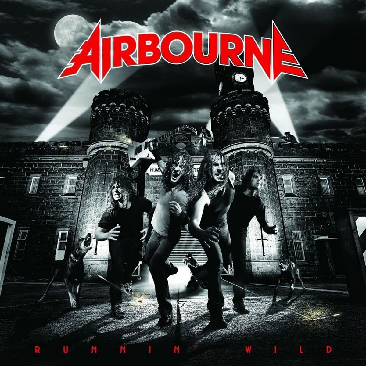 Airbourne - Runnin' Wild Custom Album Cover [4K]