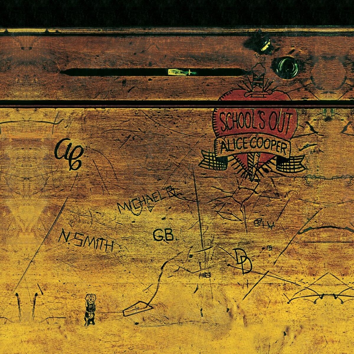 Alice Cooper - Schools Out Custom Album Cover [4K]