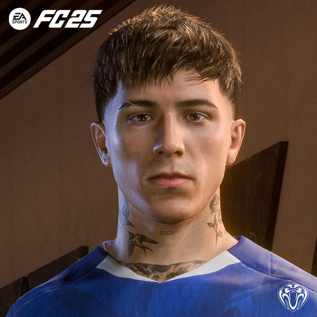 Enzo Fern&aacute;ndez Face For FC25