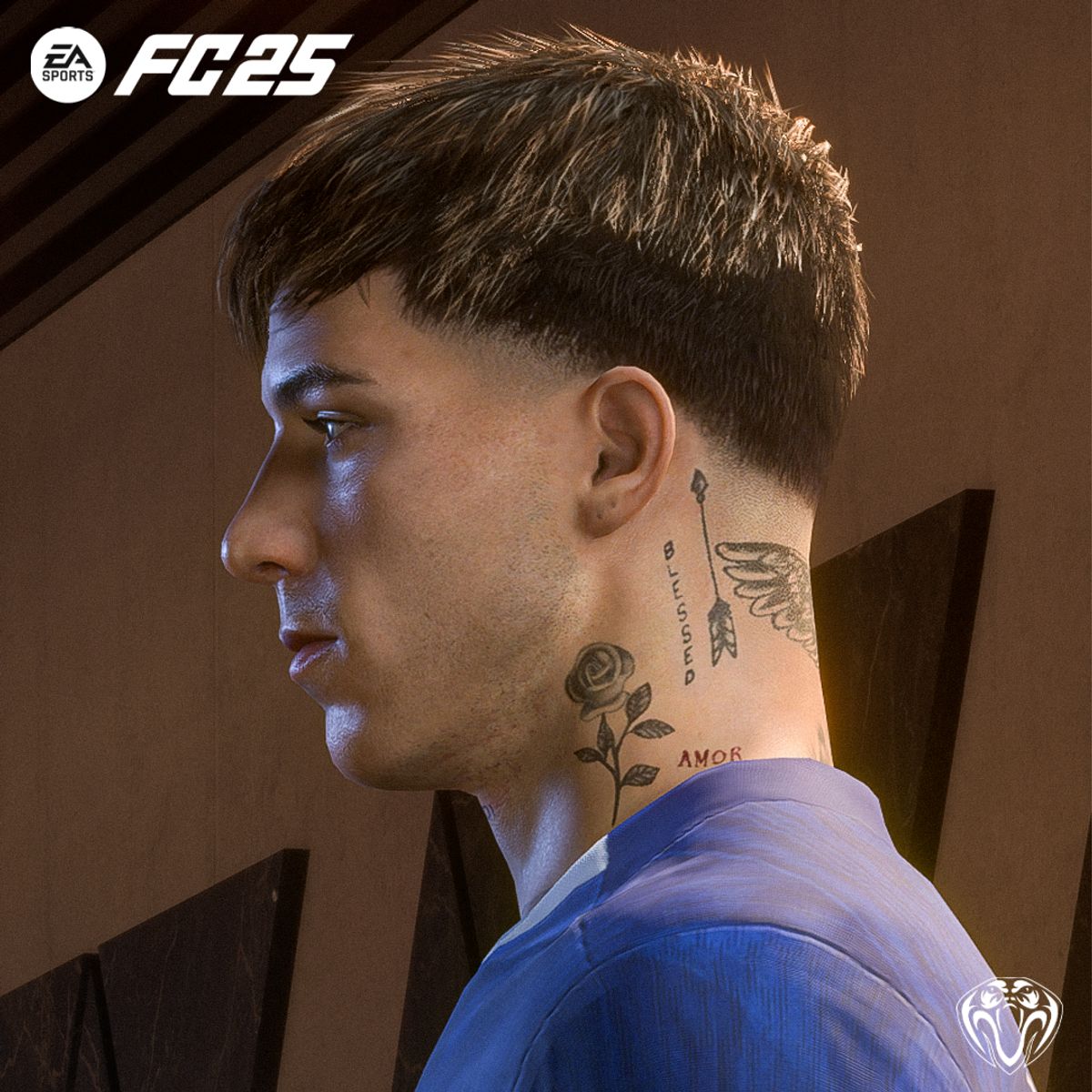 Enzo Fern&aacute;ndez Face For FC25