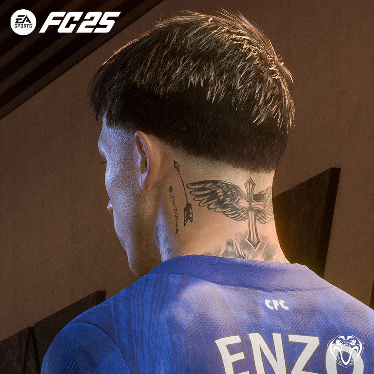 Enzo Fern&aacute;ndez Face For FC25