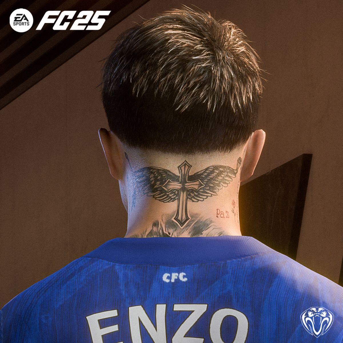 Enzo Fern&aacute;ndez Face For FC25
