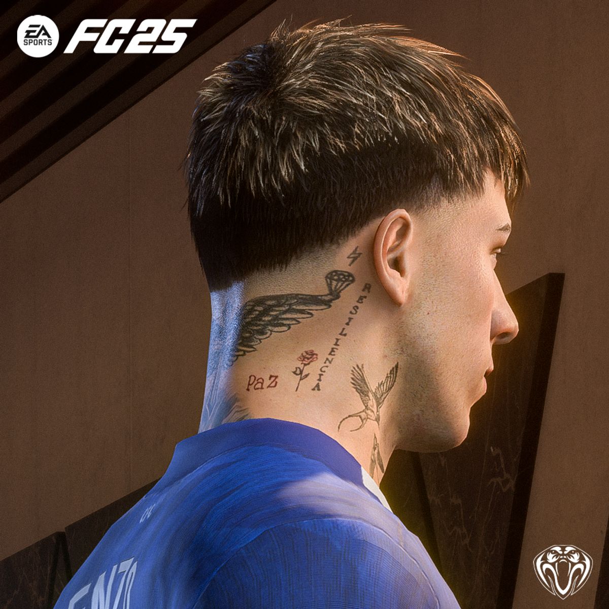 Enzo Fern&aacute;ndez Face For FC25