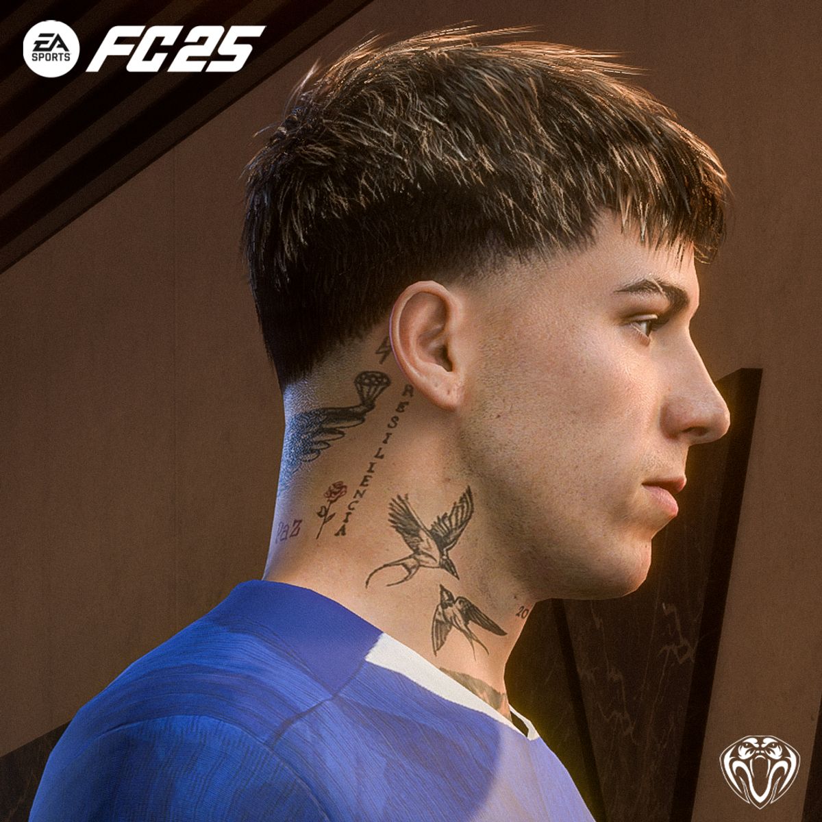 Enzo Fern&aacute;ndez Face For FC25