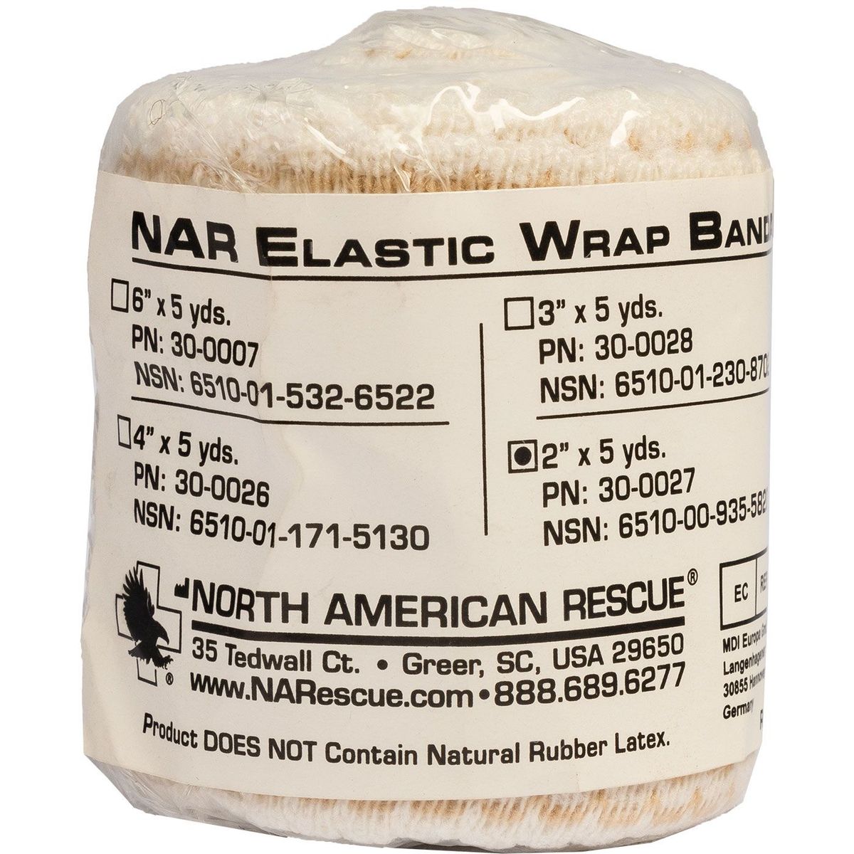 NAR Elastic Wrap Bandage - 2 in.