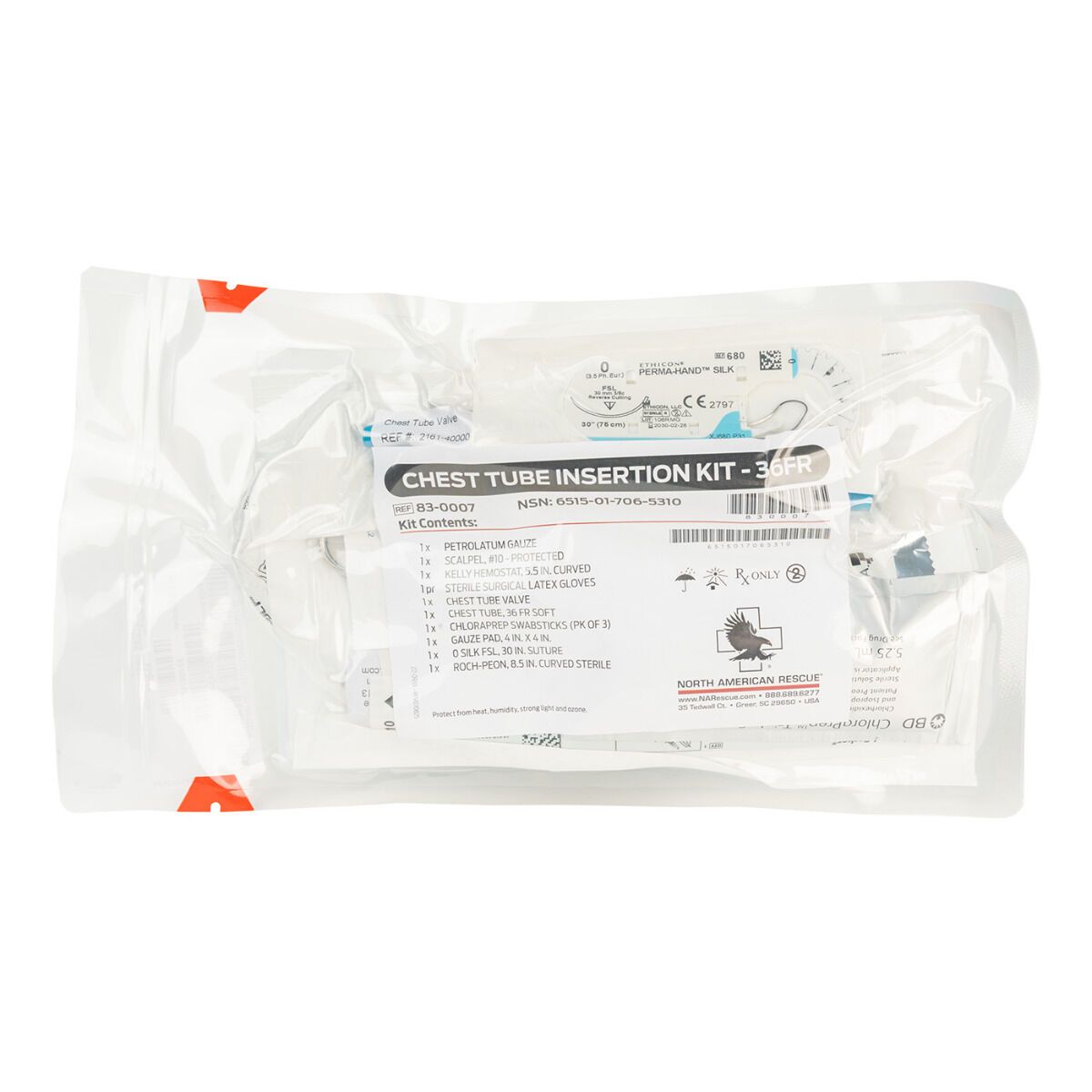 Chest Tube Insertion Kit - 36F