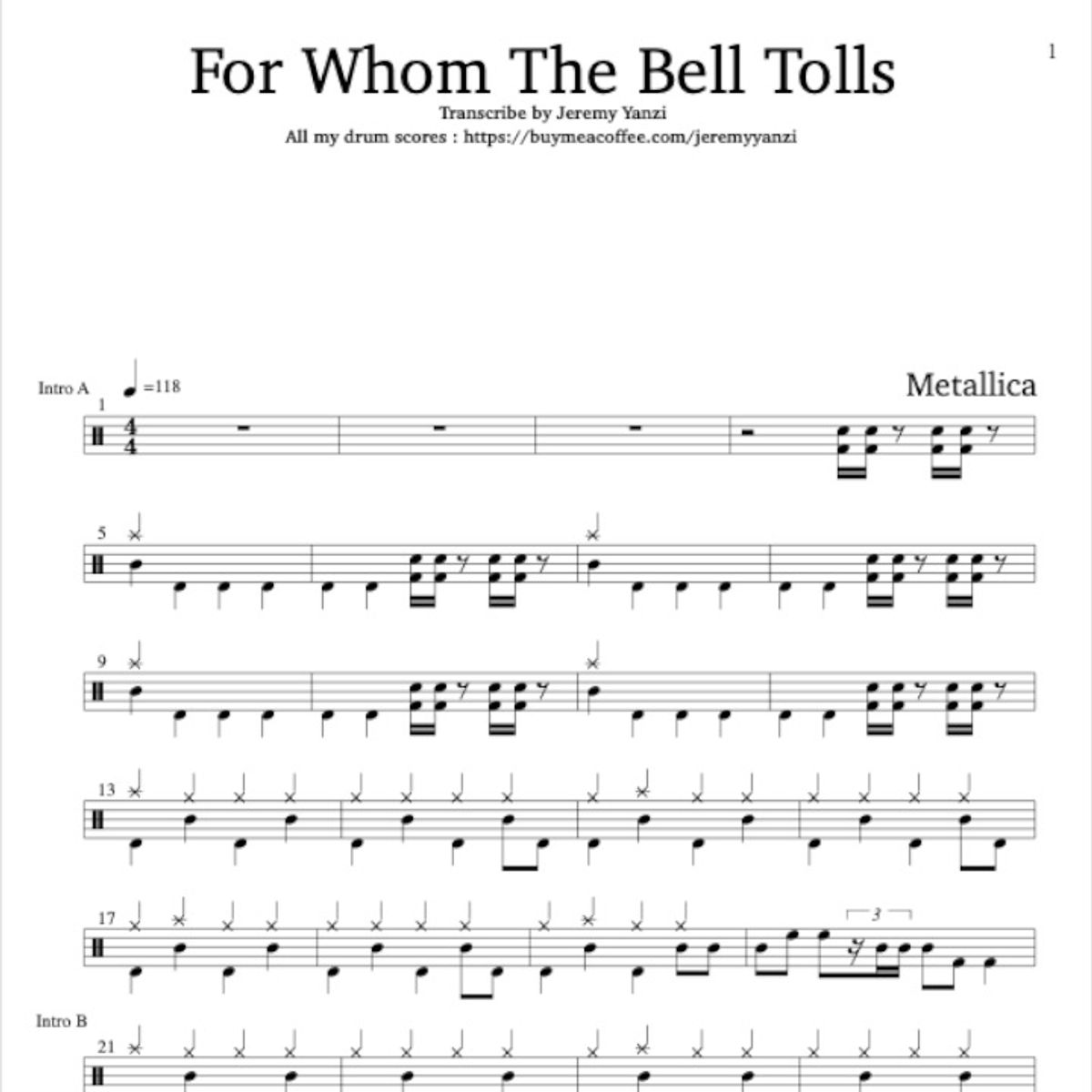 Metallica - For Whom The Bell Tolls