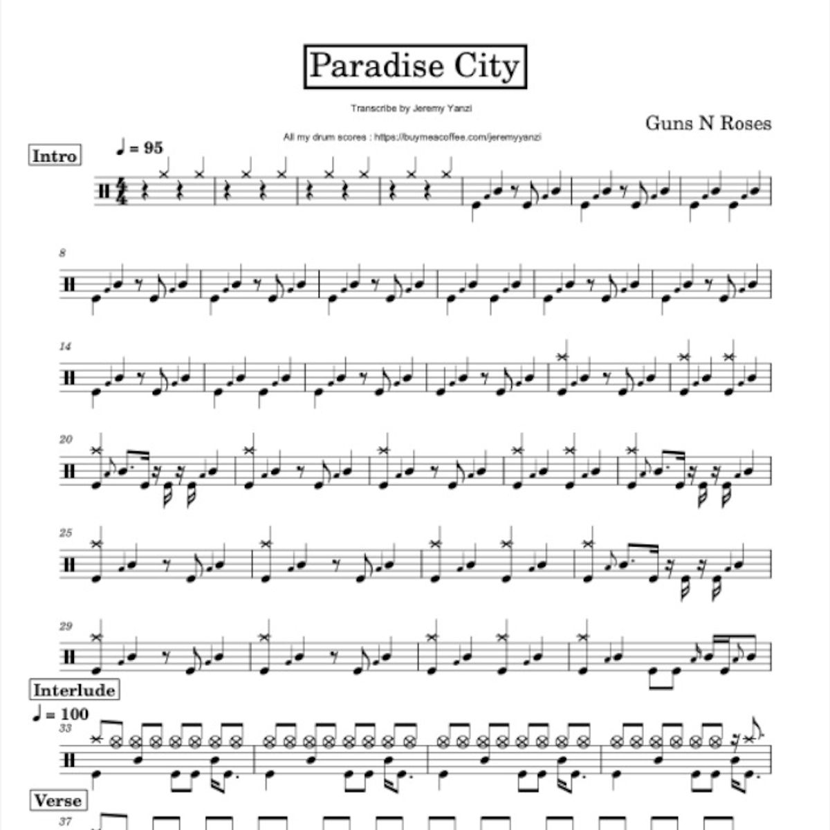 Guns N Roses - Paradise City Rockin 1OOO Paris 2022