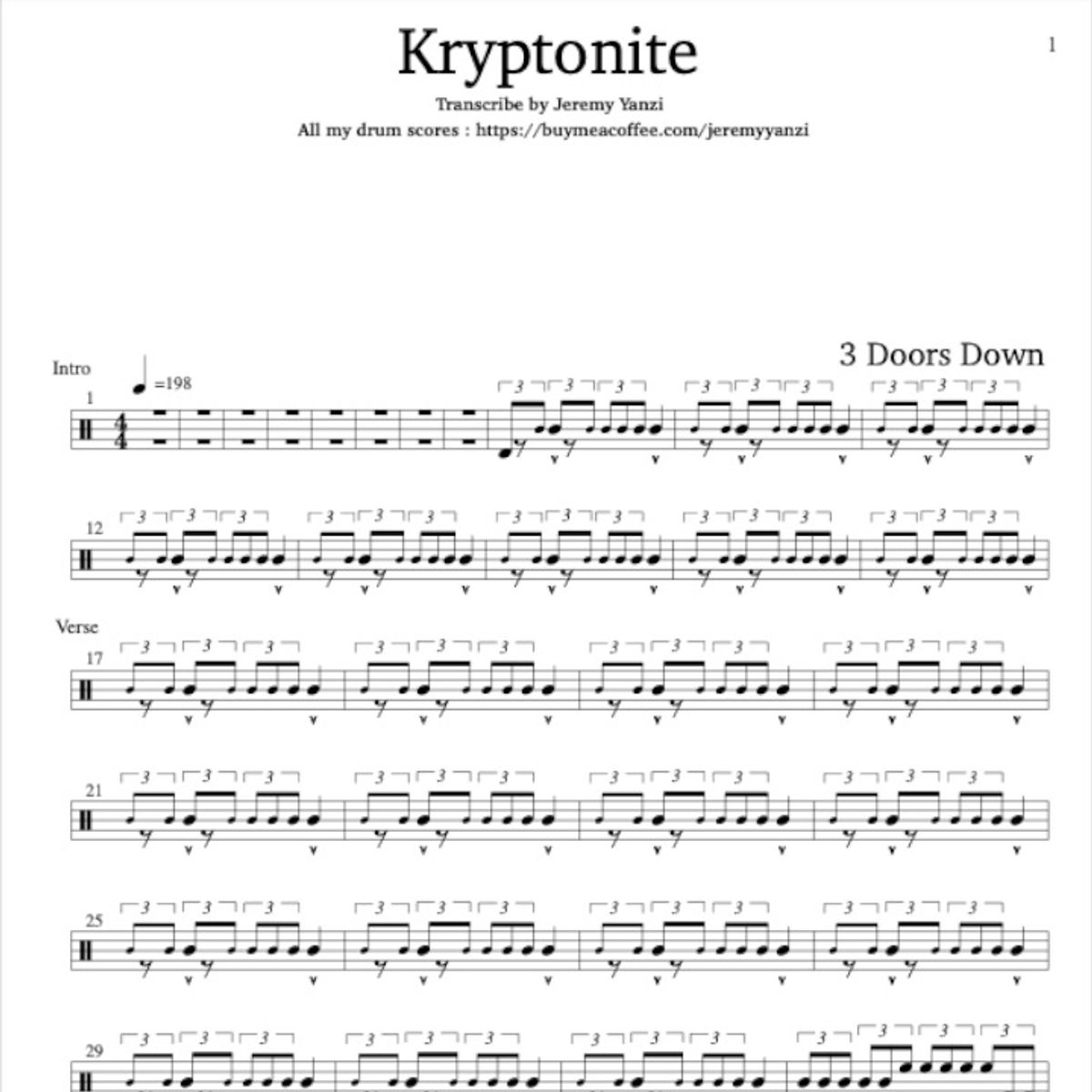 3 Doors Down - Kryptonite