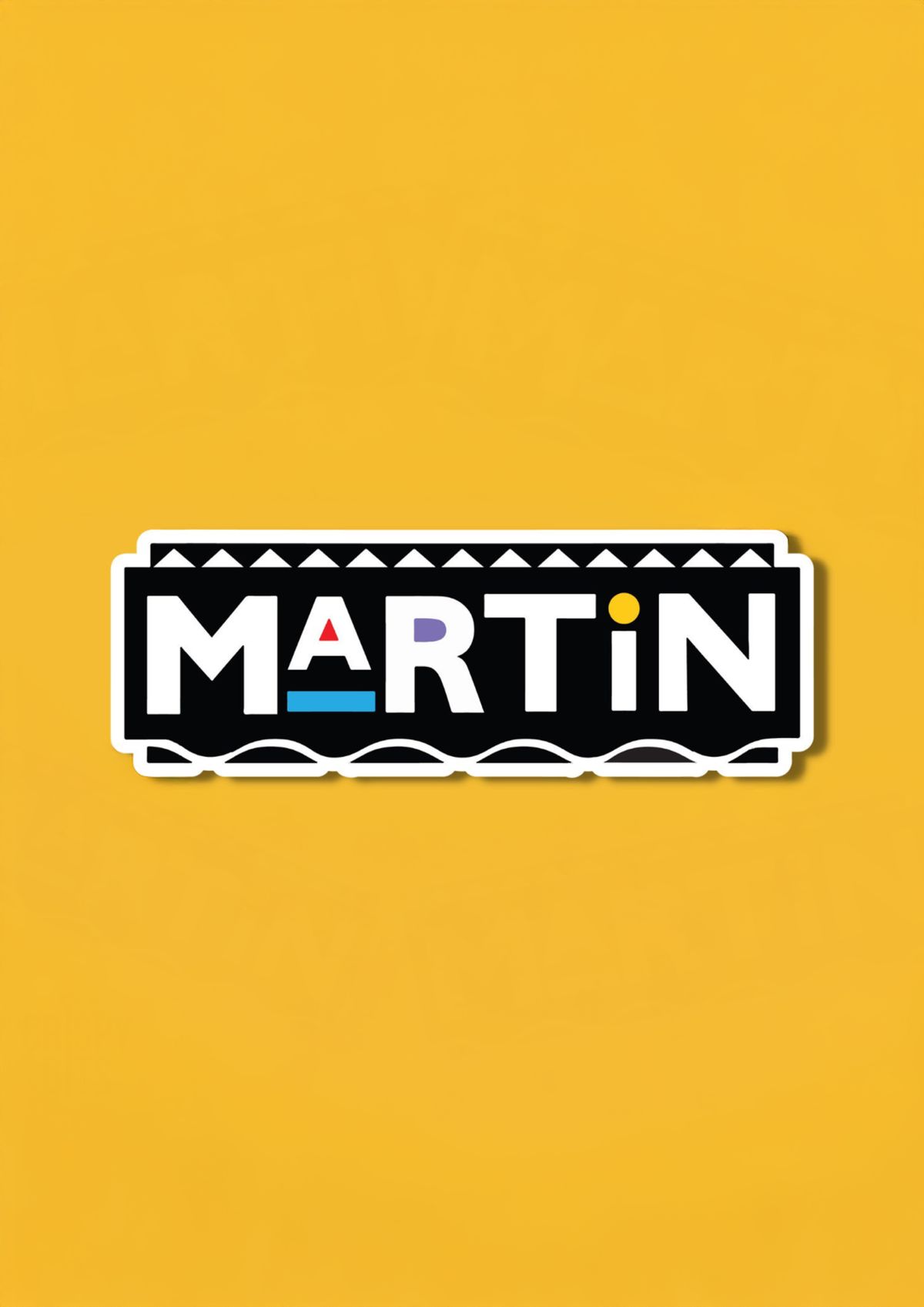 MARTIN TV SHOW COLORING PAGES