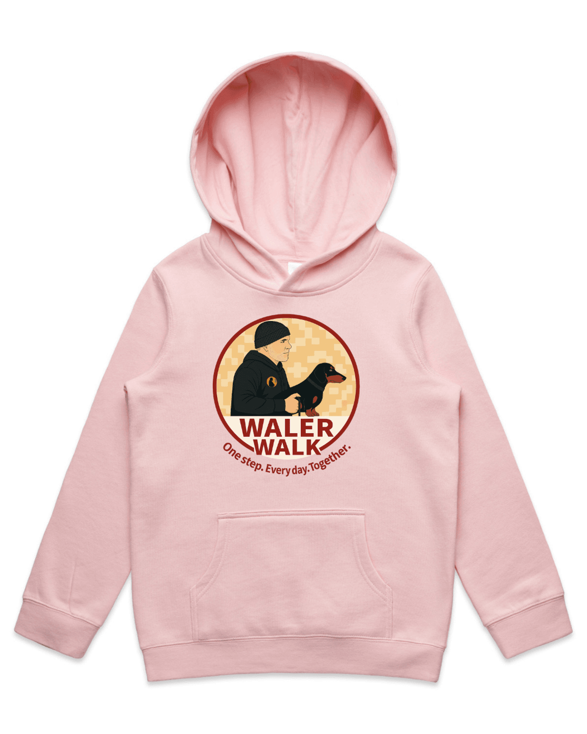 Waler Walk Signature Kids Hoodie - AS Colour Supply Hood