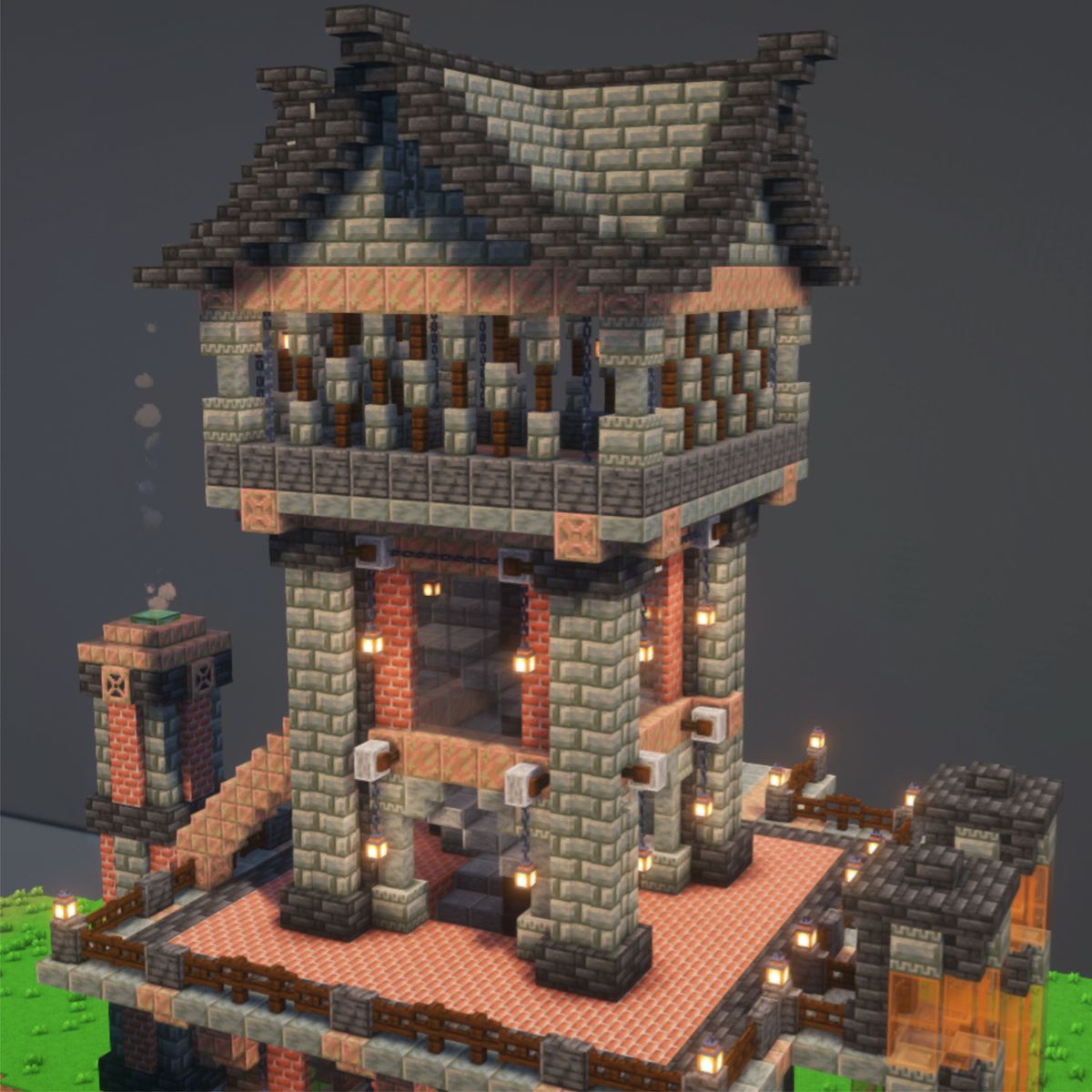 Steampunk Airship Port