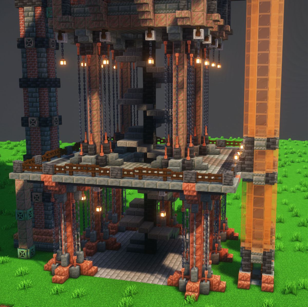 Steampunk Airship Port