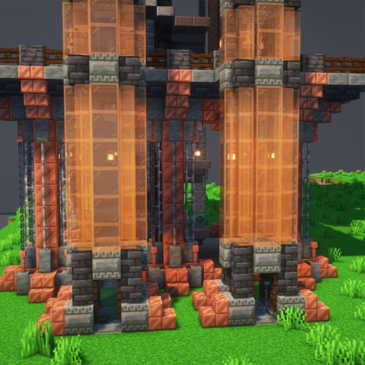 Steampunk Airship Port