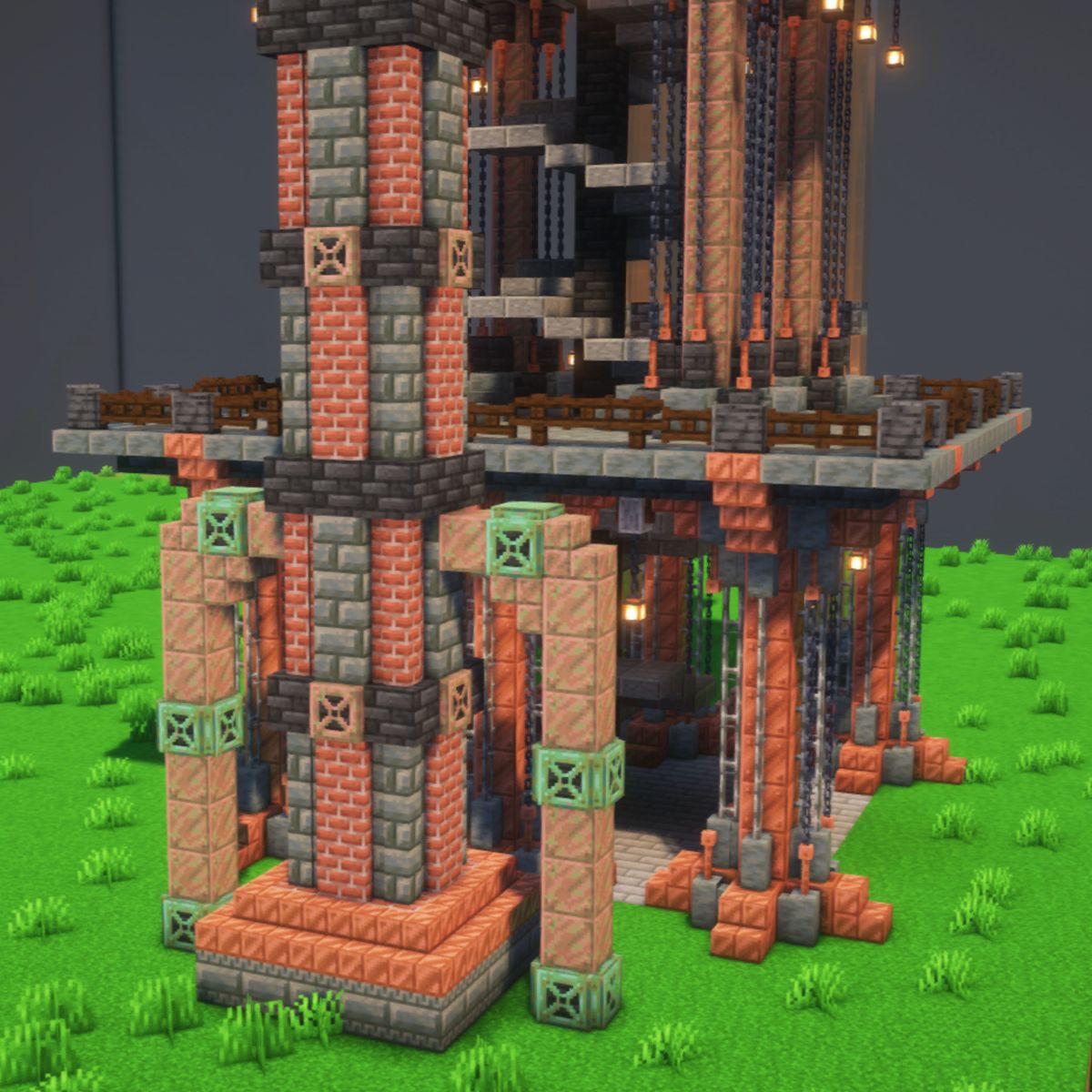 Steampunk Airship Port