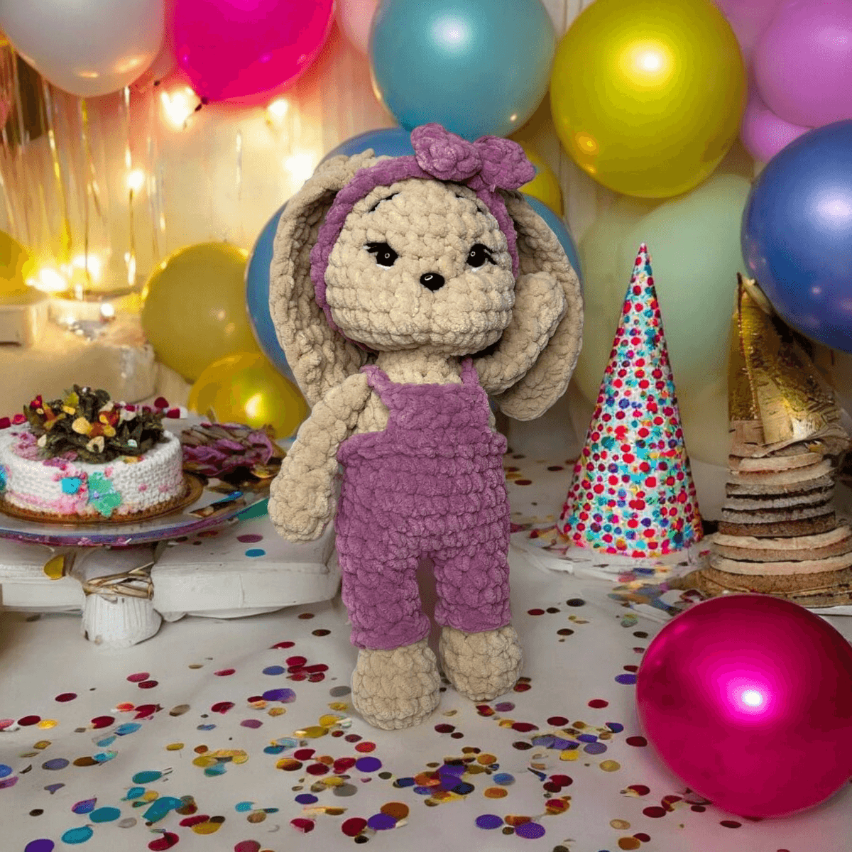 Handmade Plush Bunny &ndash; Unique Gift 🎁