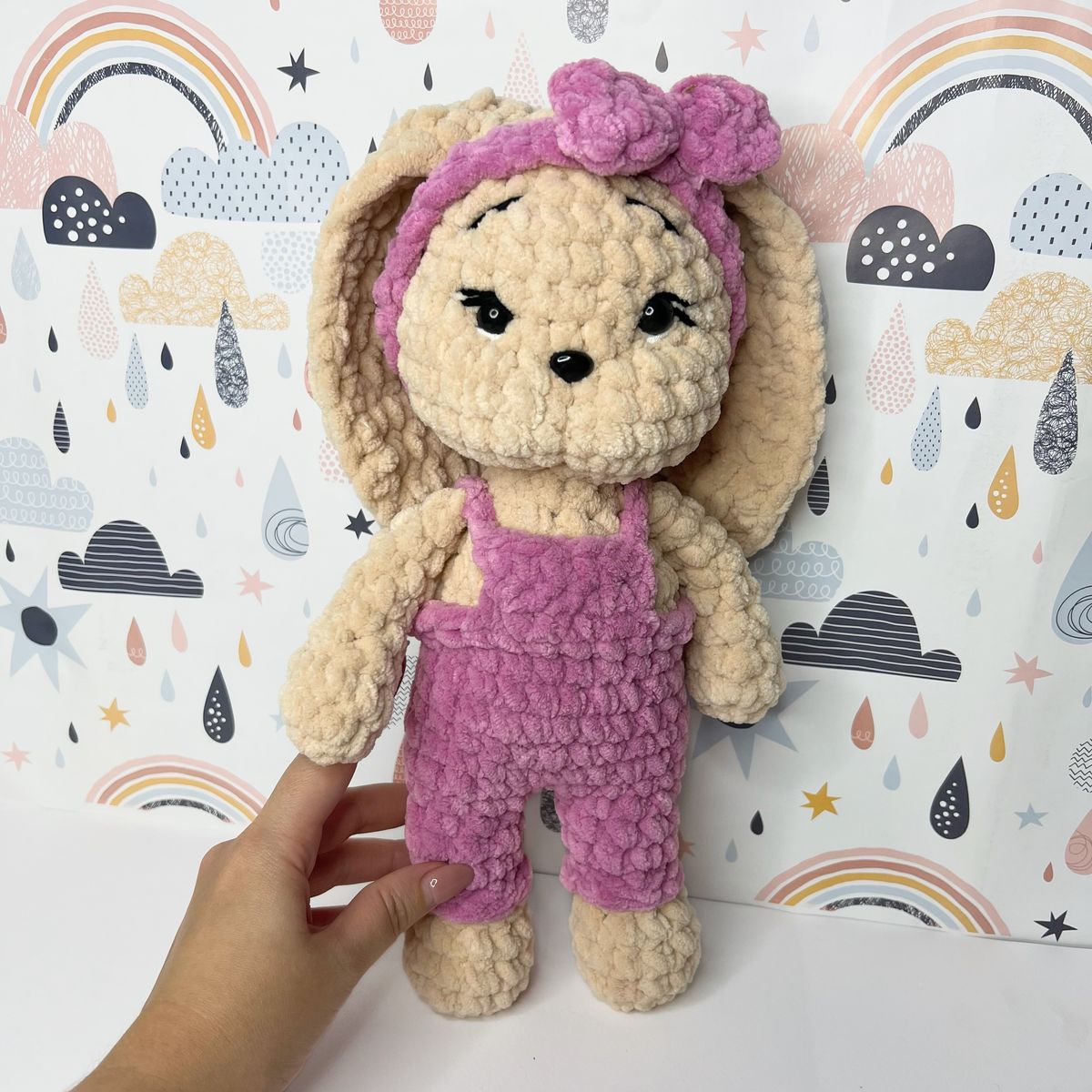 Handmade Plush Bunny &ndash; Unique Gift 🎁