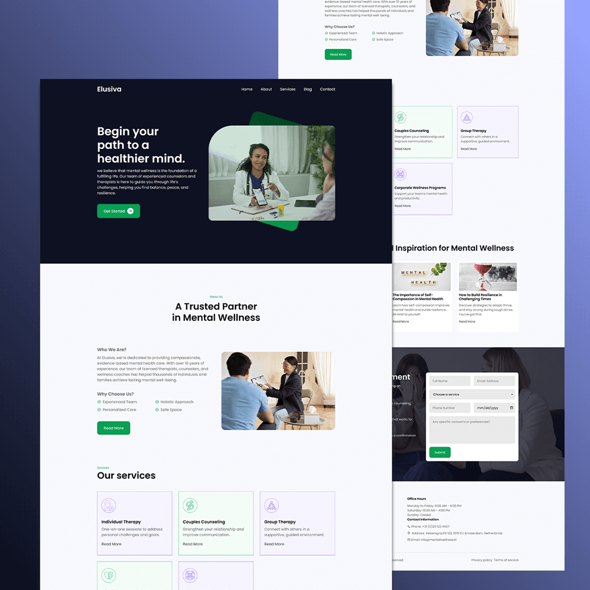 Therapy website