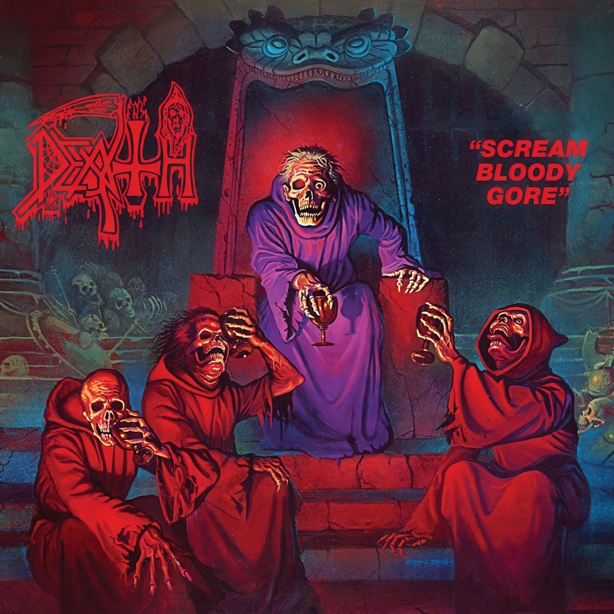 Death - Scream Bloody Gore Custom Album Cover [4K]