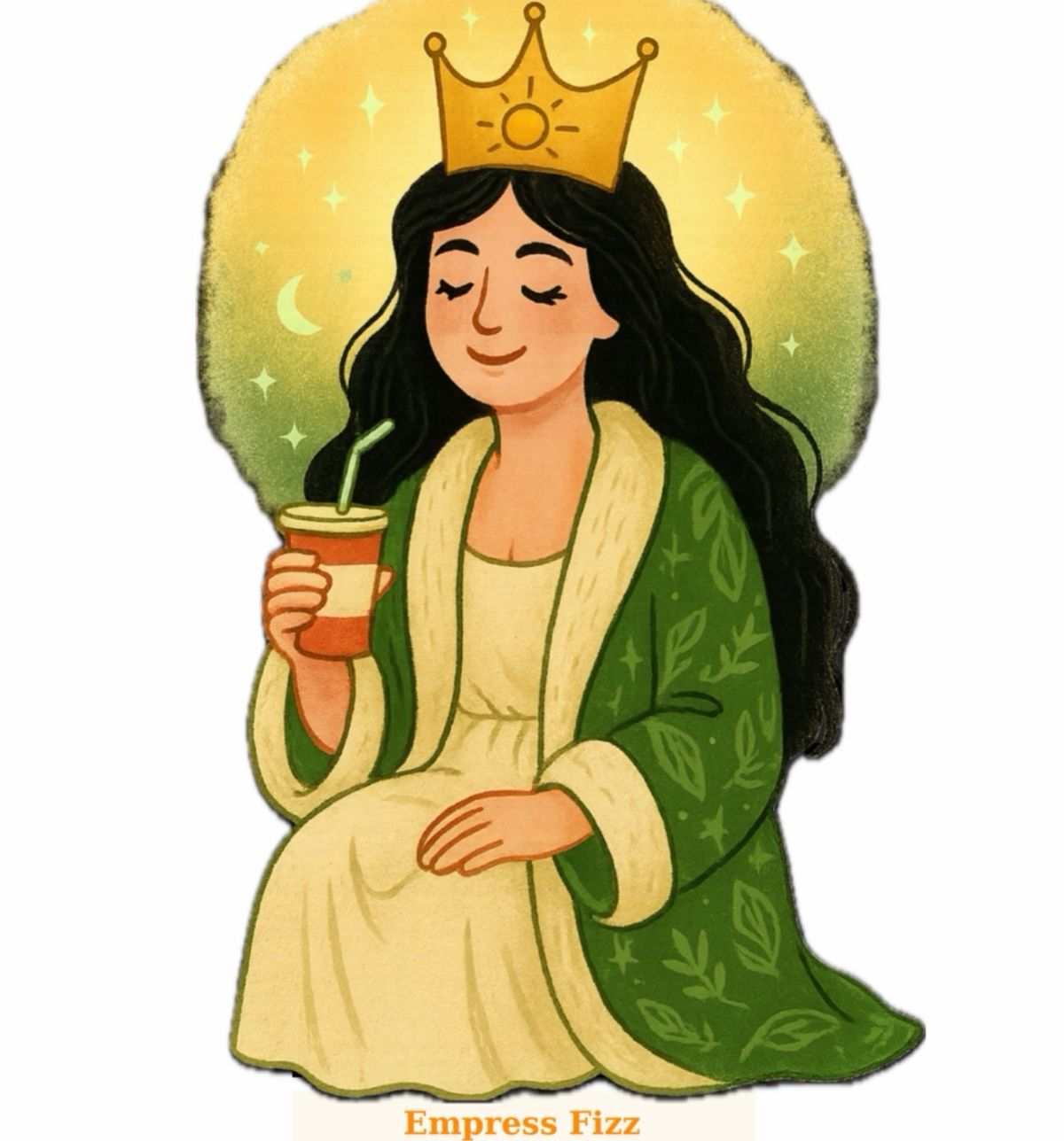 Empress Fizz (TM) Recipe Card