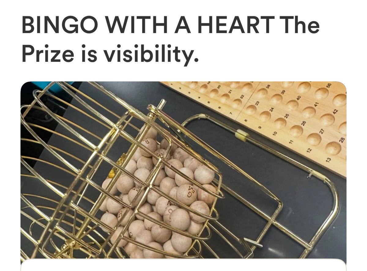 BINGO Friendship Bracelet/Fundraiser