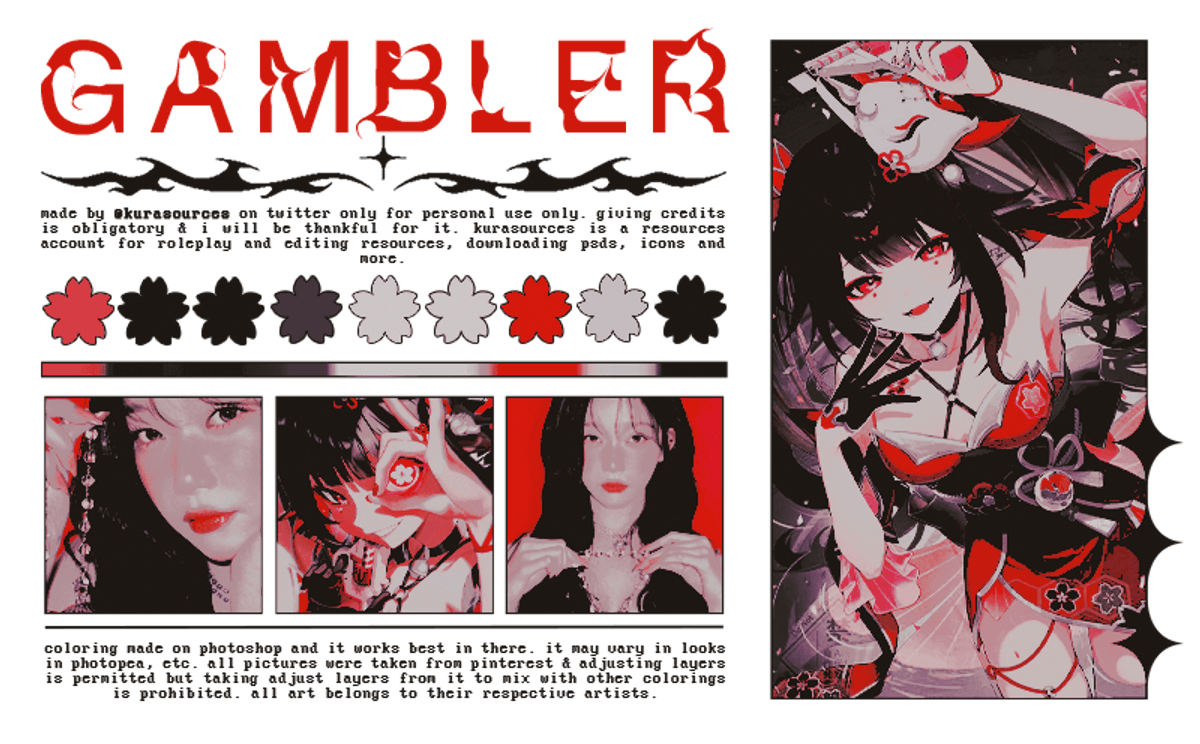 𓂅𓂅 PSD 1O5: GAMBLER