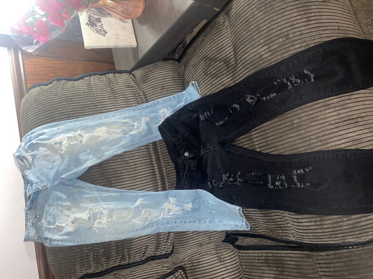 Fashion Nova & SHEIN ripped jeans