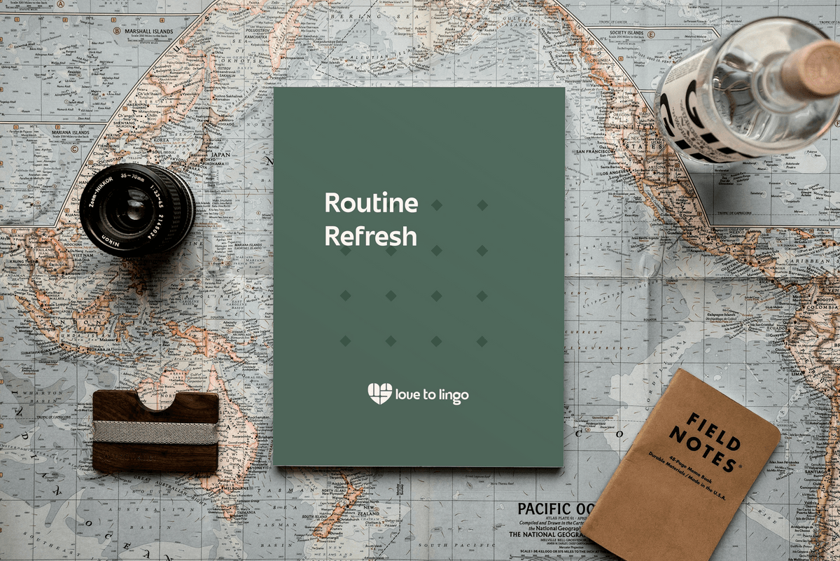 Routine Refresh Printable Notebook - Buymeacoffee
