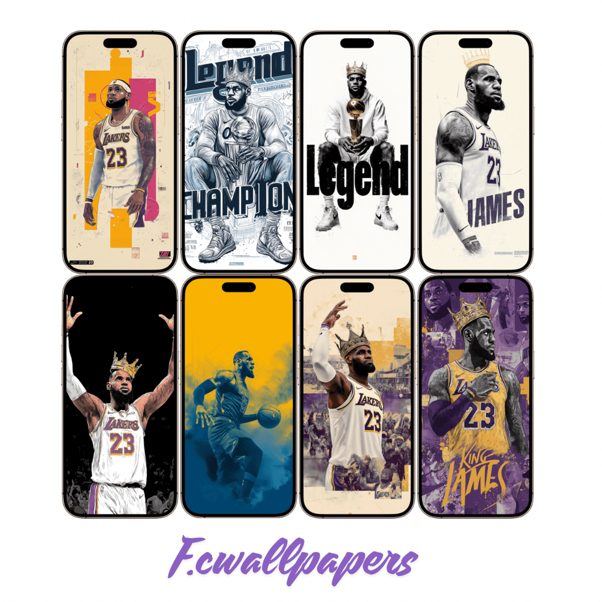 King James wallpaper pack