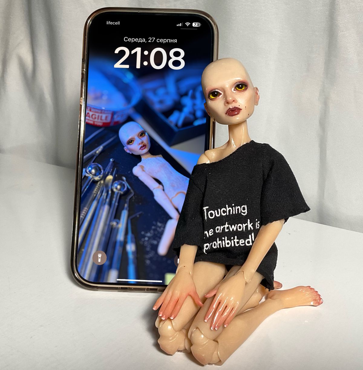 The picture of Her