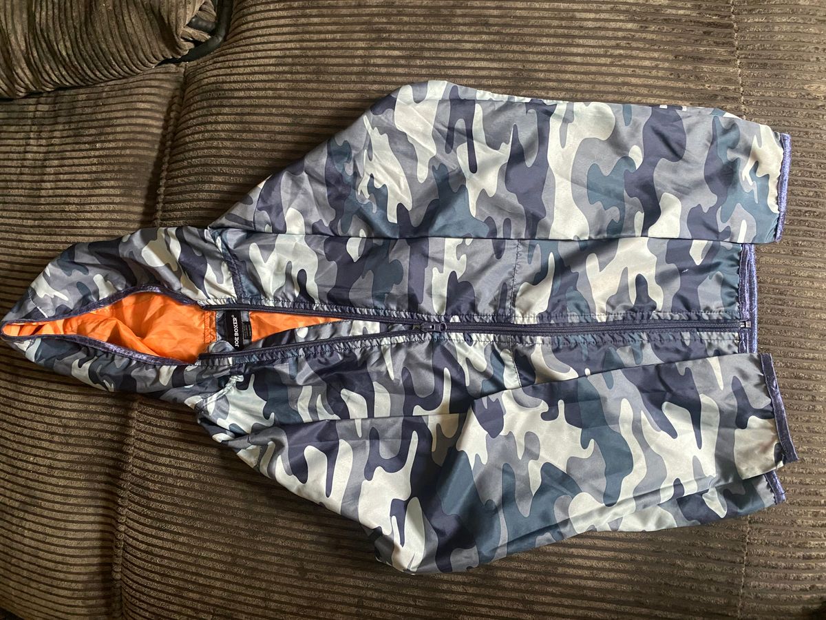 Blue Camo Army Fatigue kids jacket - Stylish & durable .