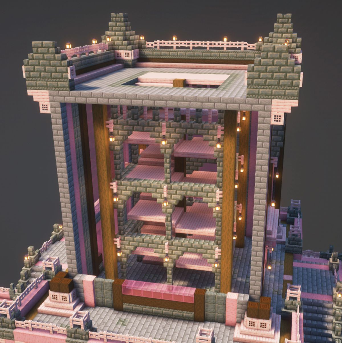 Cherry Blossom Castle - Buymeacoffee