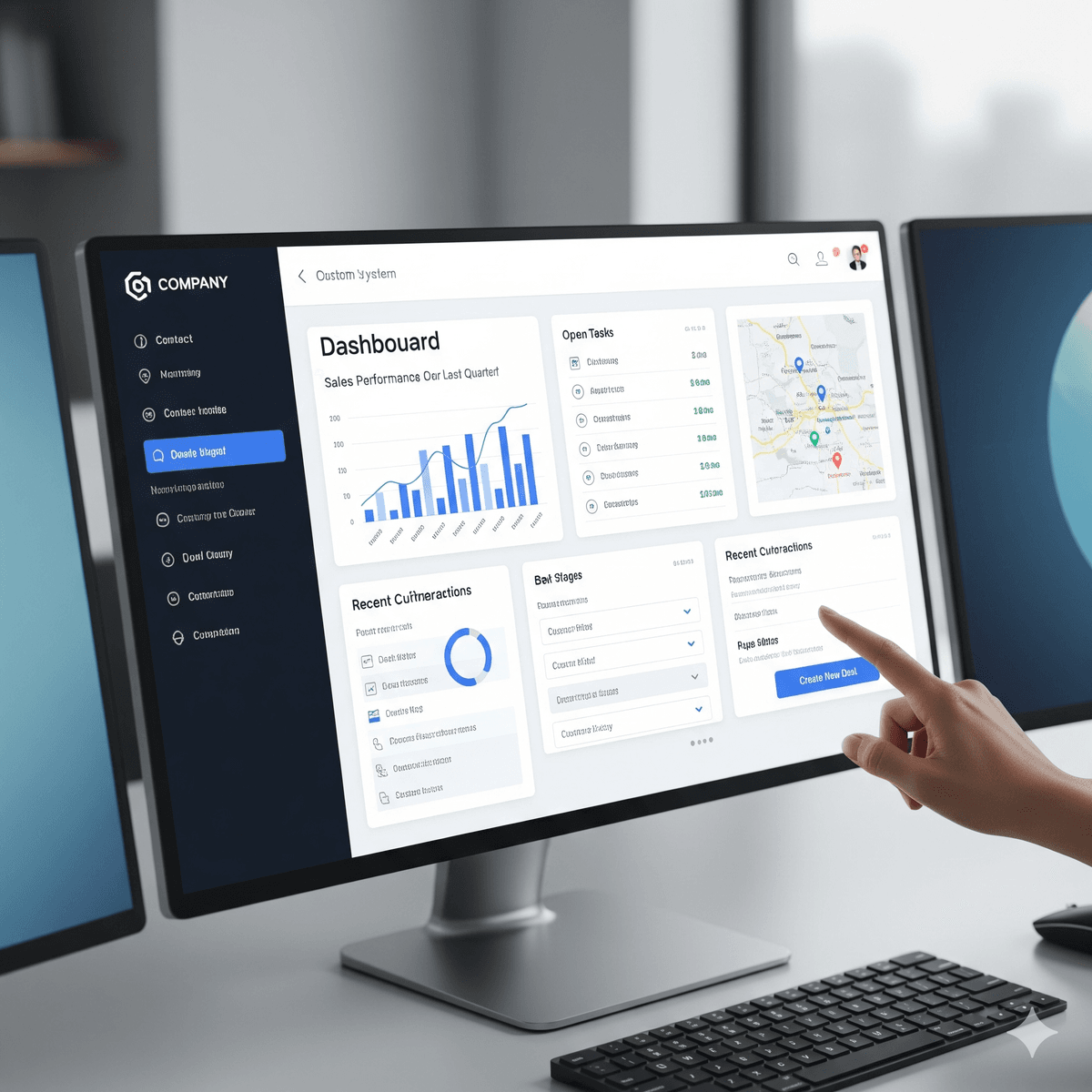 Custom CRM System