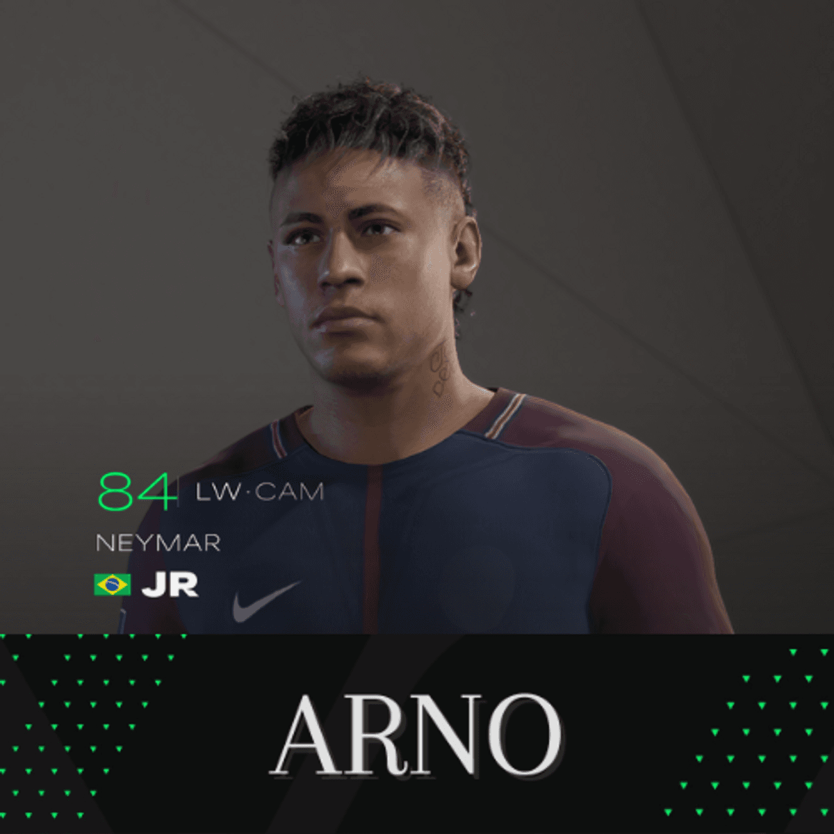 Neymar Junior 2017 Face FC25