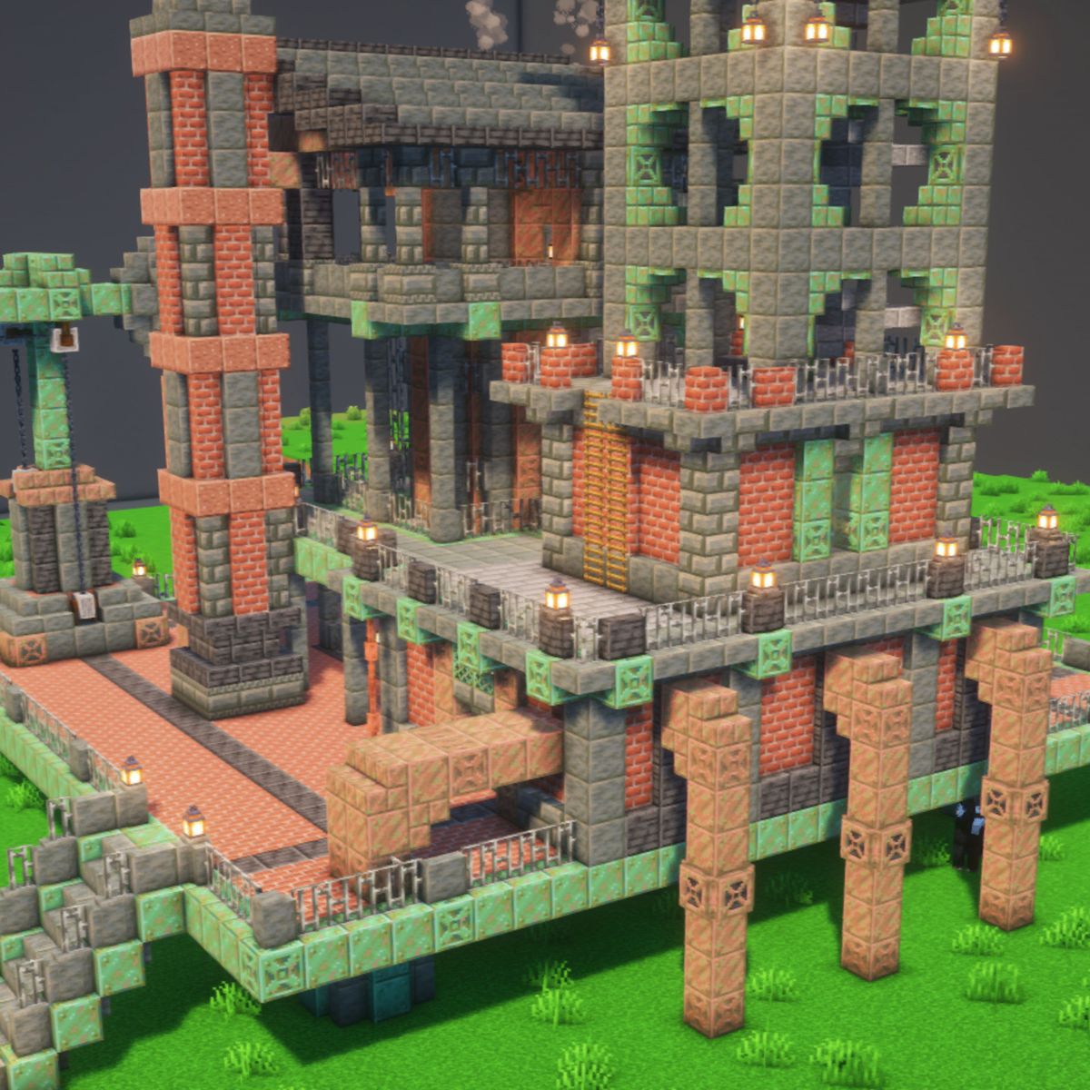 Steampunk Oil Rig