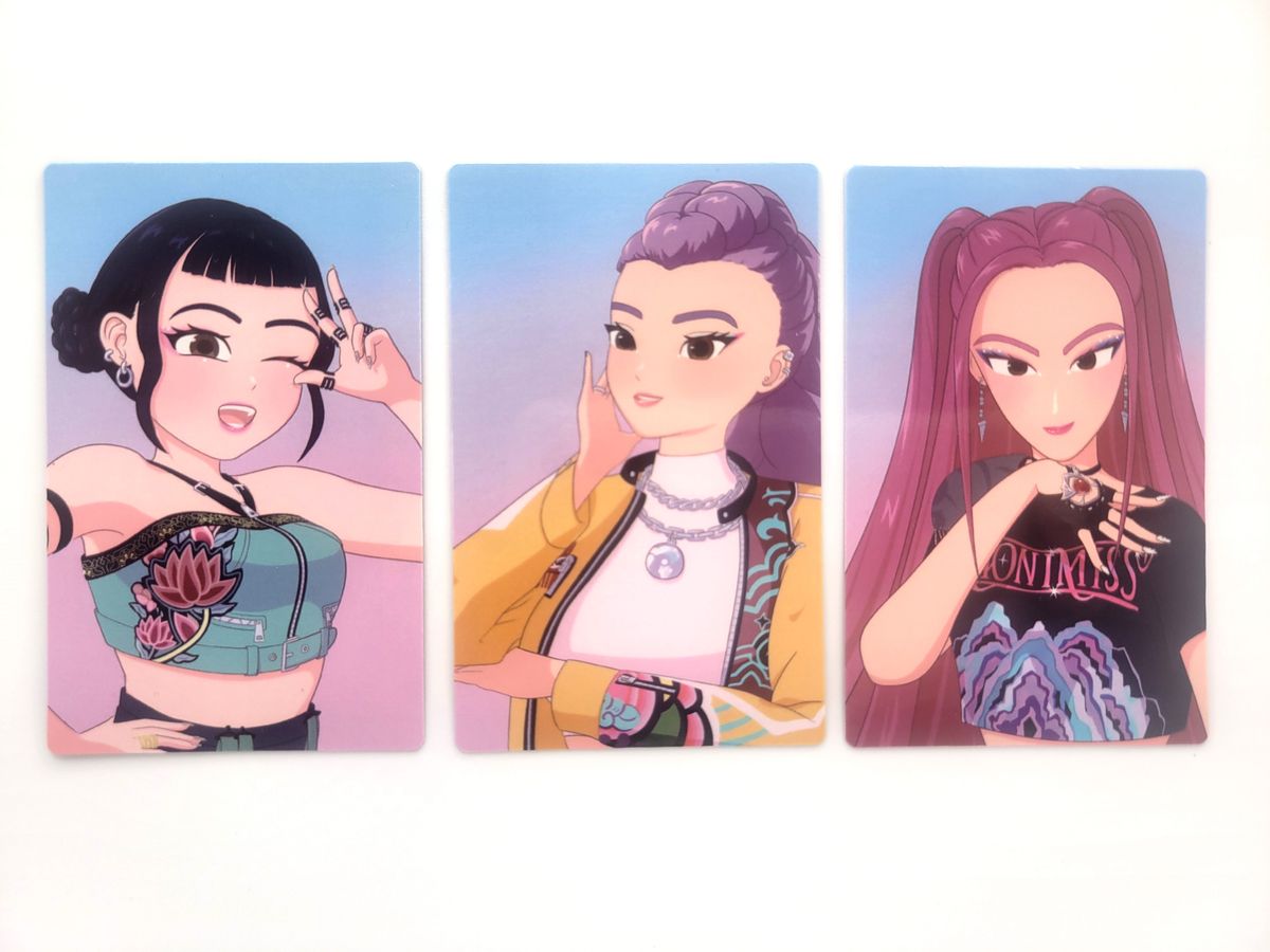 Rumi, Mira, and Zoey - Huntrix Photocard Bundle