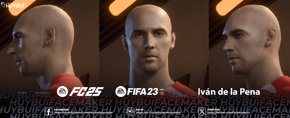 Iv&aacute;n de la Pena  FC25 FIFA 23