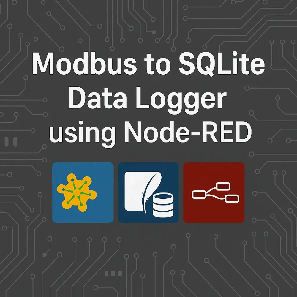 Modbus to SQLite Data Logger using Node-RED image 1