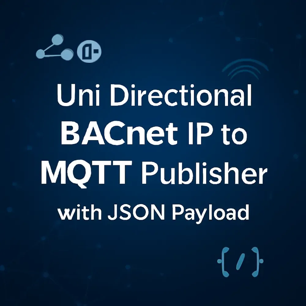 Uni Directional BACnet IP to MQTT Publisher for Single Device (JSON Payload) image 1