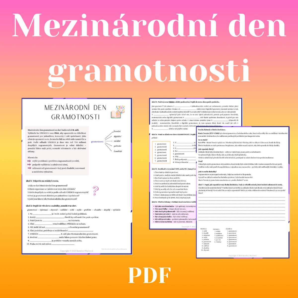 Mezinarodni den gramotnosti