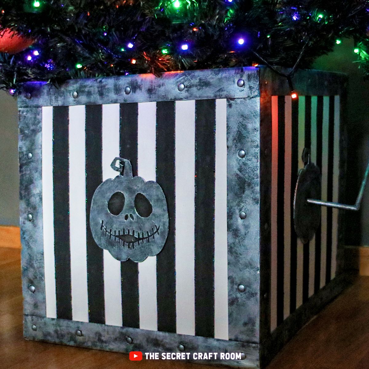 The Nightmare Before Christmas inspired Tree Collar Template