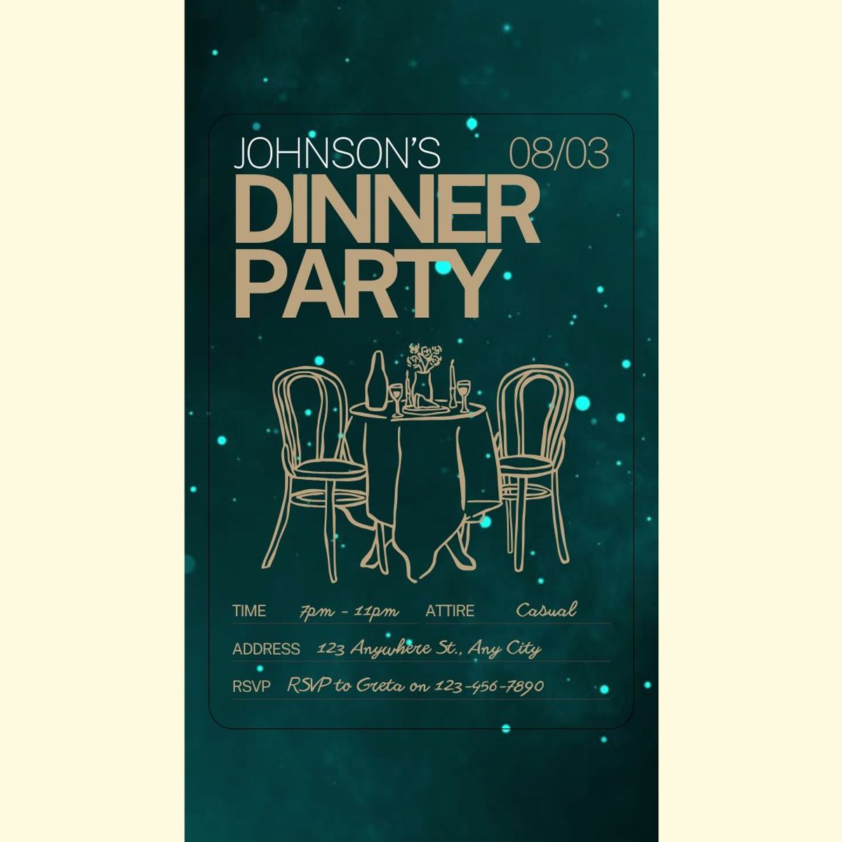 Custom Mobile Invitation